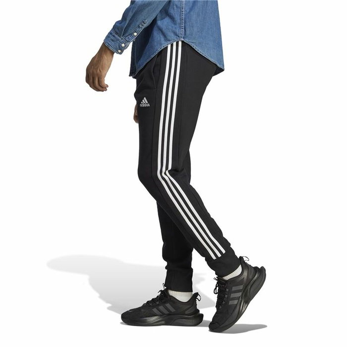 Pantalon de sport long Adidas 3Bandas Ft Tc Noir Homme