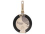 Kinvara Poêle à Induction Forgée 28 cm Beige Aluminium (Set de 6)