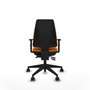 PIQUERAS Y CRESPO Chaise de Bureau Elche AS Orange