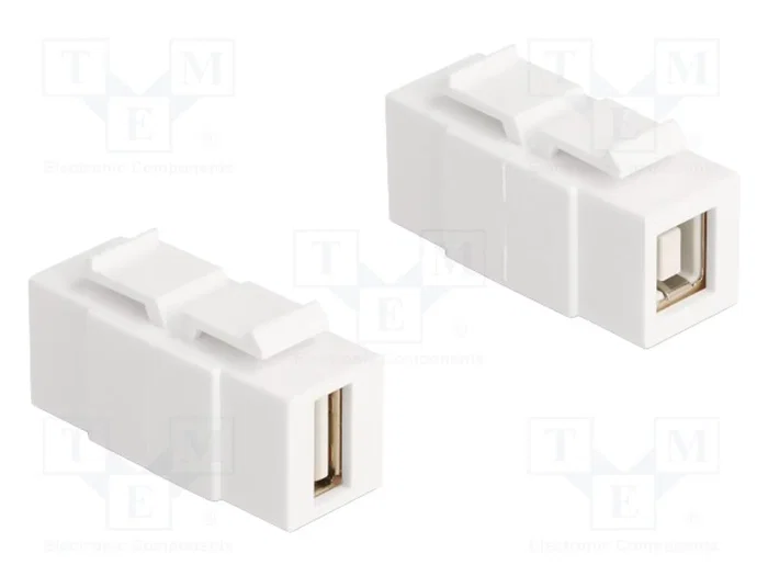 DELOCK Connecteur USB Keystone USB A socle et USB B socle USB 2.0 DELOCK Connecteur USB Keystone USB A socle et USB B socle USB 2.0