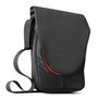 Phoenix technologies Sac Bandoulière Convertible en Sac à Dos Poliester pour Ordinateur Portable 14 Pouces, Noir, Format Vertical
