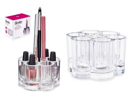 BERILO Organisateur Rond 12 Compartiments Transparent