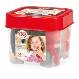 Ecoiffier Coffret dinette de 34 pièces