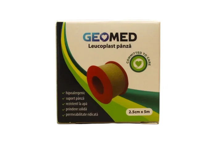 Geomed Leukoplast Textile 2,5 cm x 5 m Geomed Leukoplast Textile 2,5 cm x 5 m