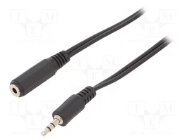 GEMBIRD Câble Jack 3,5mm 3pin Stereo 2m Noir