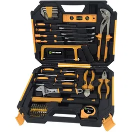 Fieldmann FDG 5014-66R - Ensemble d'outils 66 pièces avec mallette, pour réparations et assemblage