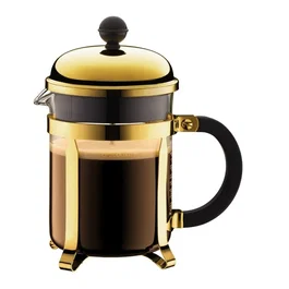 Bodum Cafetière à piston Chambord, 0,5 L, Acier inoxydable