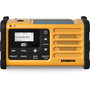 Sangean MMR-88 DAB+ (USB-C) Jaune - Radio d'urgence Solaire et Manivelle