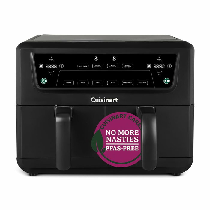 Cuisinart Airfryer AFD10OBLE, Double cuve, 10,4L, Noir Cuisinart Airfryer AFD10OBLE, Double cuve, 10,4L, Noir