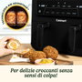 Cuisinart Airfryer AFD10OBLE, Double cuve, 10,4L, Noir