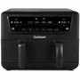 Cuisinart Airfryer AFD10OBLE, Double cuve, 10,4L, Noir