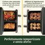 Cuisinart Airfryer AFD10OBLE, Double cuve, 10,4L, Noir