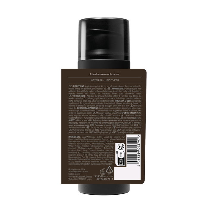 Sebastian Professionals - Gel texturisant professionnel, sublime la texture et définition des cheveux bouclés ou lisses, 145 ml