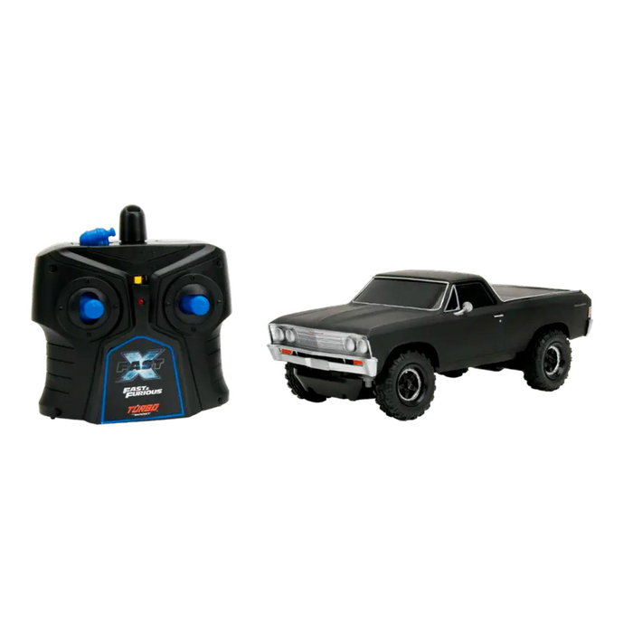 JADA Voiture Radiocommandée Fast & Furious 1:24 - Aidez Dom et son Équipe dans leurs Hazañe de Vitesse - Détails Authentiques du Film - À Partir de 6 Ans