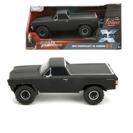 JADA Voiture Radiocommandée Fast & Furious 1:24 - Aidez Dom et son Équipe dans leurs Hazañe de Vitesse - Détails Authentiques du Film - À Partir de 6 Ans