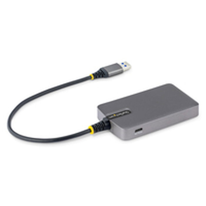 Hub USB Startech 5G4AC-USB-A-HUB Gris