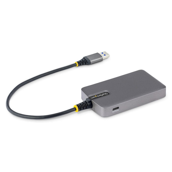Hub USB Startech 5G4AC-USB-A-HUB Gris