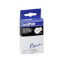 Brother TC-291 Ruban d'étiquetage laminé 9mm Noir/Blanc, 7,7m