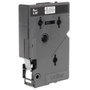 Brother TC-291 Ruban d'étiquetage laminé 9mm Noir/Blanc, 7,7m