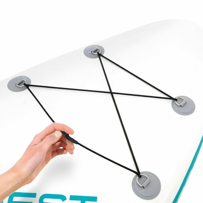 Planche de Paddle Surf Gonflable avec Accessoires Intex Aqua Quest Bleu Blanc Planche de Paddle Surf Gonflable avec Accessoires Intex Aqua Quest Bleu Blanc