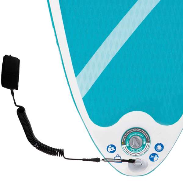 Intex Aqua Quest 320 SUP, Planche de Paddle Surf gonflable, 320 cm x 81 cm, avec accessoires, pour adultes et enfants, matériau PET+PP+ABS