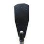 Next Green Support mural Poleplate 225 Z pour borne de recharge VE Zaptec PRO, Zaptec GO ou Garo Entity PRO - Montage sur tube acier 60 mm
