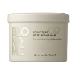 Schwarzkopf BLONDME Bondinity Traitement Réparateur Intensif pour Cheveux Blonds 500 ml