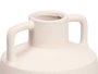 GIFTDECOR Jarrón Tinaja 17cm Blanco