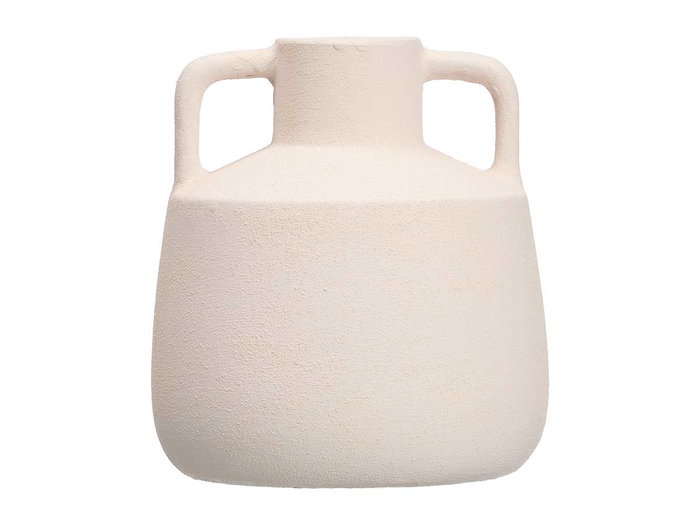 GIFTDECOR Jarrón Tinaja 17cm Blanco