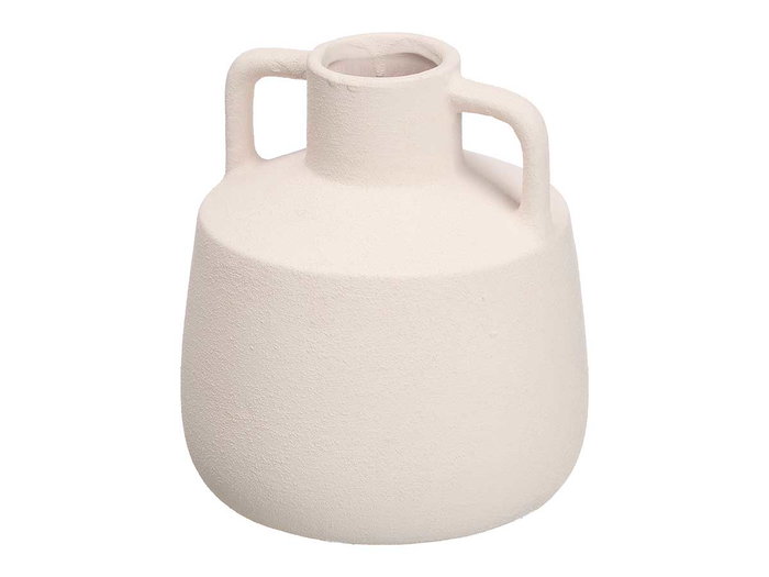 GIFTDECOR Jarrón Tinaja 17cm Blanco