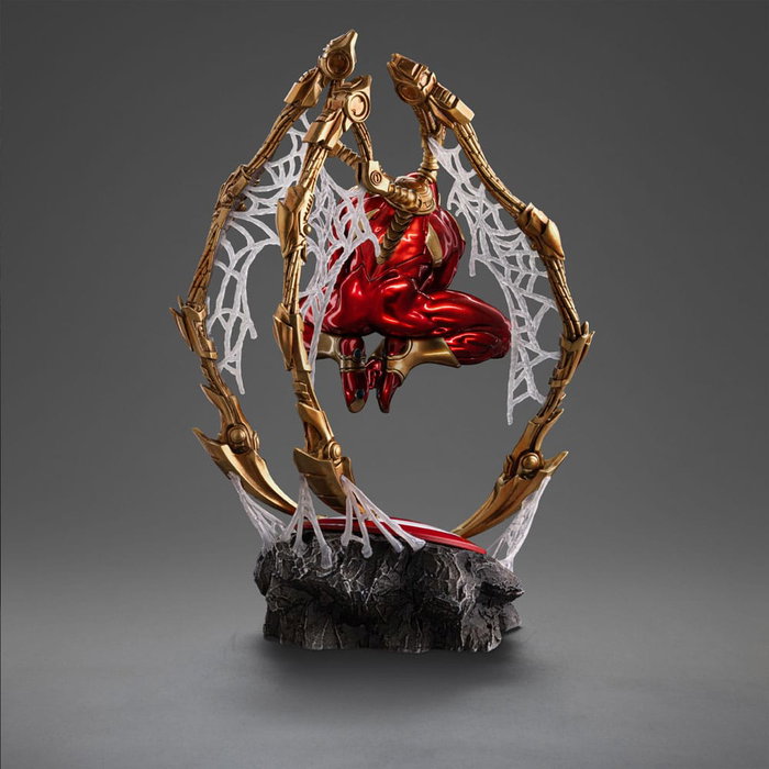 Iron Studios Statuette Art Scale Deluxe 1/10 Spider-man Iron Armor Comics (CCXP Exclusive 2024)