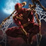 Iron Studios Statuette Art Scale Deluxe 1/10 Spider-man Iron Armor Comics (CCXP Exclusive 2024)