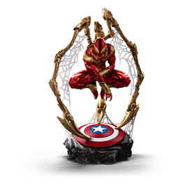 Iron Studios Statuette Art Scale Deluxe 1/10 Spider-man Iron Armor Comics (CCXP Exclusive 2024)
