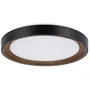 Plafonnier LED Décoratif 36W CCT 3000-6000K Réglable avec Télécommande, Noir