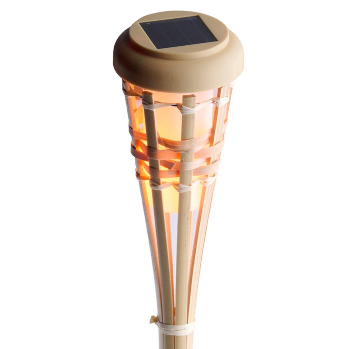Outfit Torche solaire en bambou d.8 cm h.77 cm