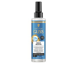 Schwarzkopf GLISS AQUA REVIVE Après-shampooing spray 200 ml - Hydratation intensive pour cheveux desséchés