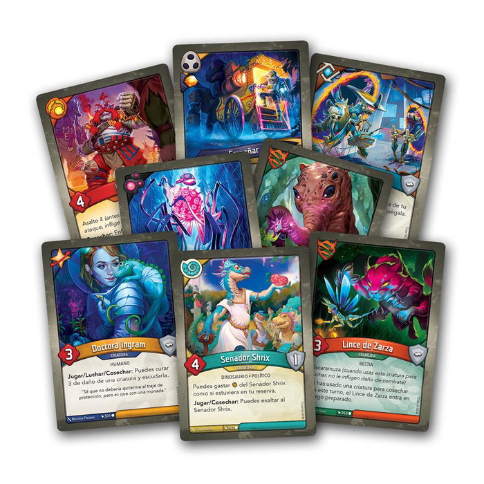 Asmodee Keyforge Mundos en Colision Mazo - Jeu de Cartes pour 2 Joueurs, 14 Ans et +, Version Espagnole