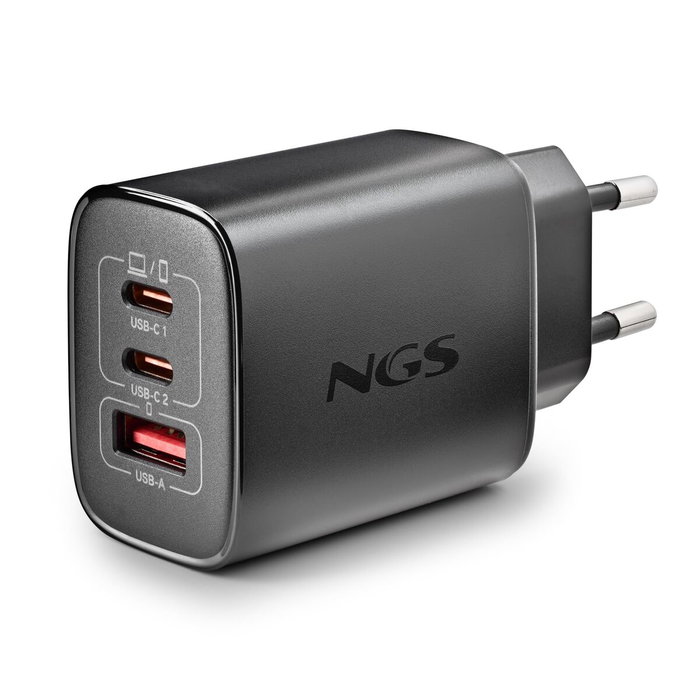 Chargeur d'ordinateur portable NGS ERA65WBLACK 65 W