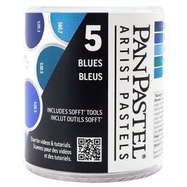 Panpastel Set 5 Blues