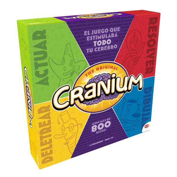 Bizak Jeu Cranium pour Mentes Creativas y Corazones Alegres - Version Espagnole