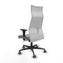 Piqueras y Crespo Chaise de Bureau Albacete Gris et Blanc