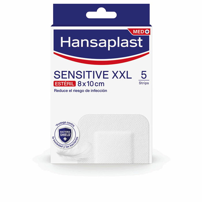 Hansaplast Pansements HP SENSITIVE XXL 8 x 10 cm, 5 unités Hansaplast Pansements HP SENSITIVE XXL 8 x 10 cm, 5 unités