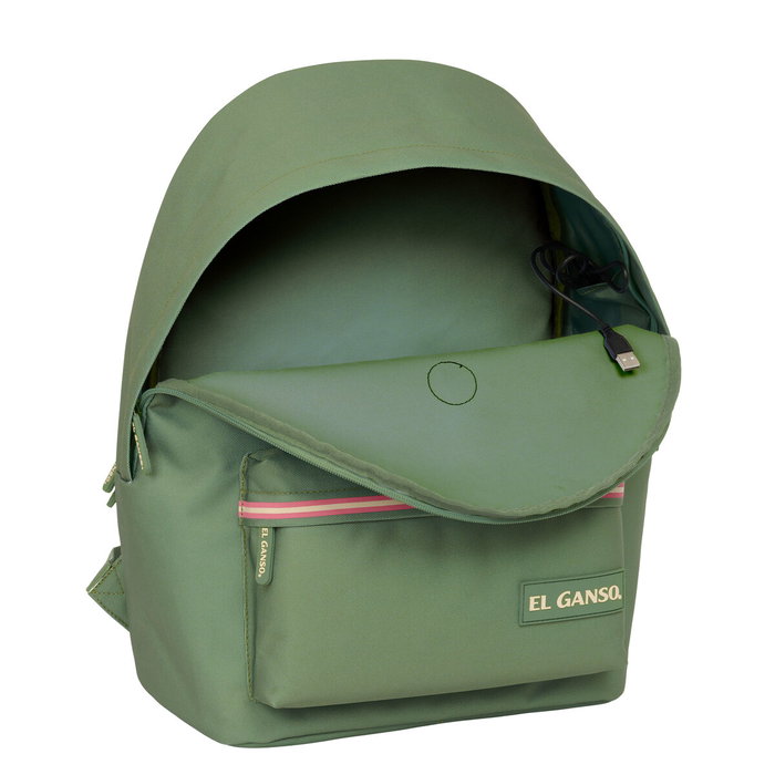 Sacoche pour Portable El Ganso +usb el ganso basics Vert 31 x 44 x 18 cm Sacoche pour Portable El Ganso +usb el ganso basics Vert 31 x 44 x 18 cm