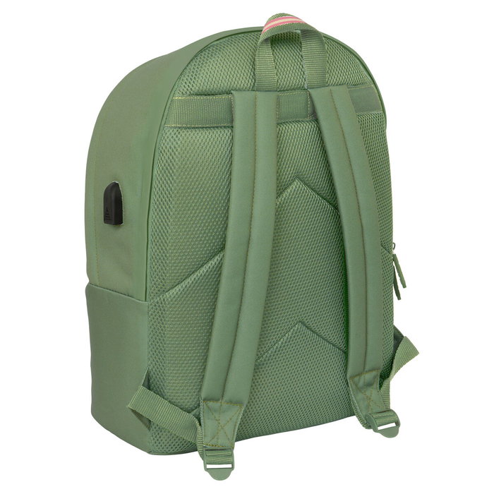 Sacoche pour Portable El Ganso +usb el ganso basics Vert 31 x 44 x 18 cm Sacoche pour Portable El Ganso +usb el ganso basics Vert 31 x 44 x 18 cm