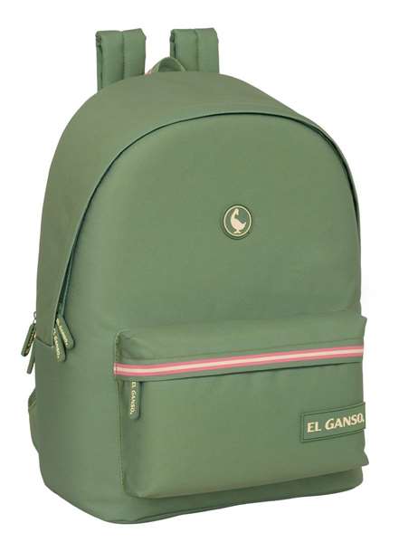 Safta Basics Sac à dos double pour ordinateur portable 15,6 pouces avec port de charge USB, couleur verte, 31 x 44 x 18 cm Safta Basics Sac à dos double pour ordinateur portable 15,6 pouces avec port de charge USB, couleur verte, 31 x 44 x 18 cm