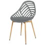 Home Deco Factory Silla Exterior Gris Alameda