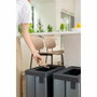 Curver Poubelle de Tri VERTO 54 L Gris Perle