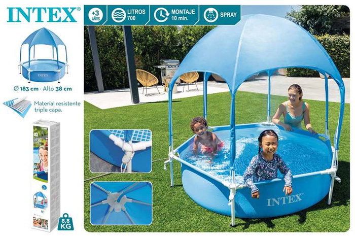 Intex Piscine Démontable 183 x 38 x 183 cm Intex Piscine Démontable 183 x 38 x 183 cm