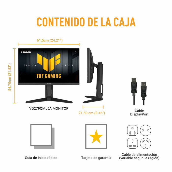 Monitor Gaming Asus 90LM0C20-B01171 27" Full HD