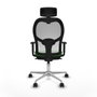 Piqueras y Crespo Chaise de Bureau Jorquera 1D086N2 Vert
